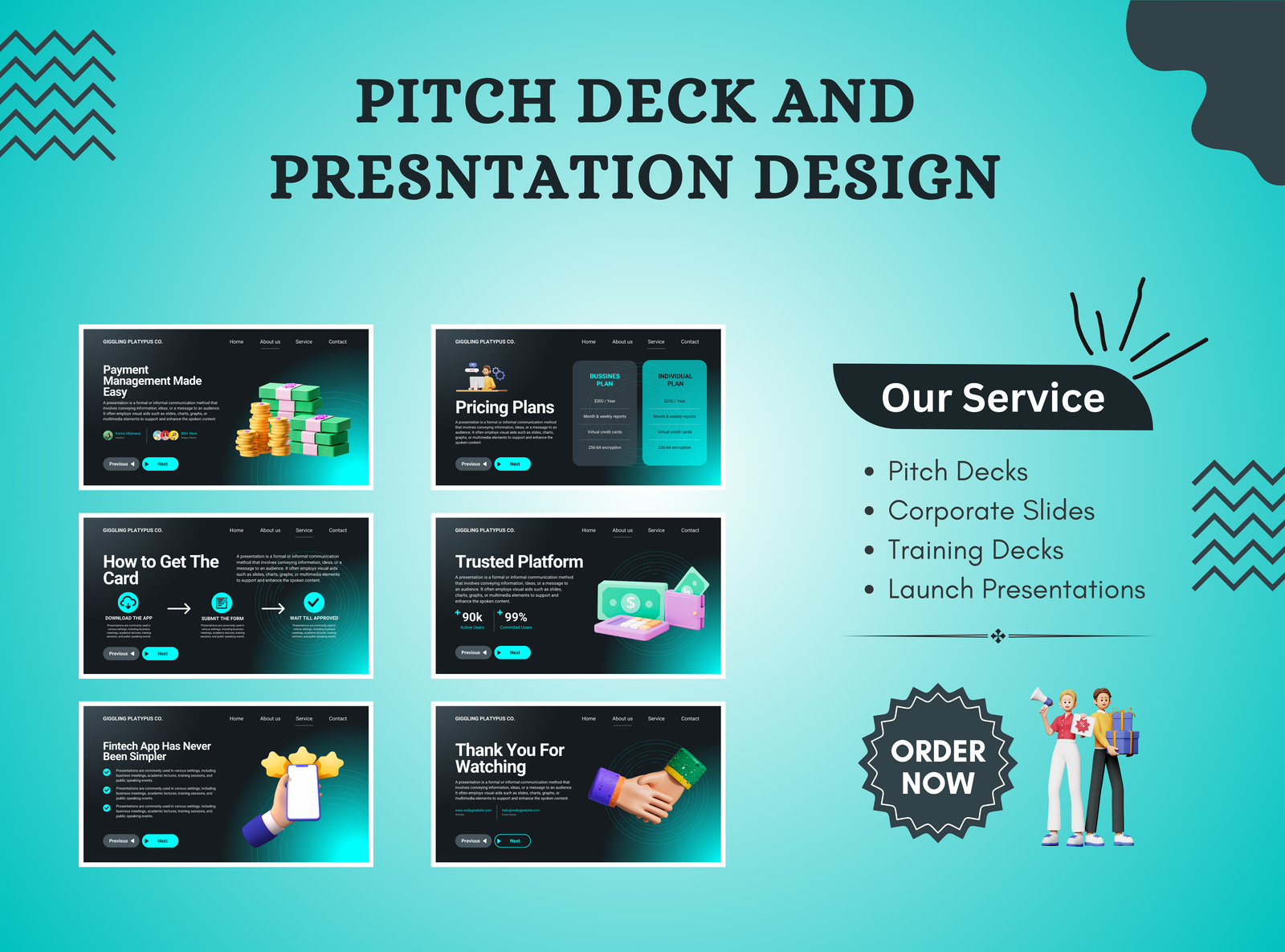 Pitch Deck Presentation